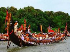 Boat Race In Punnamada Lake